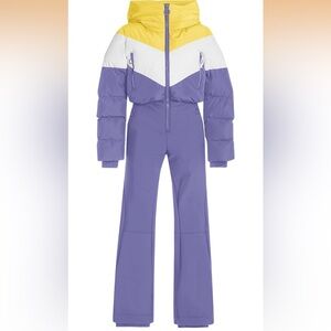 Fisoew Womens One Piece Ski Suit Warm Waterproof Snowsuits XXL/ 709-bb4